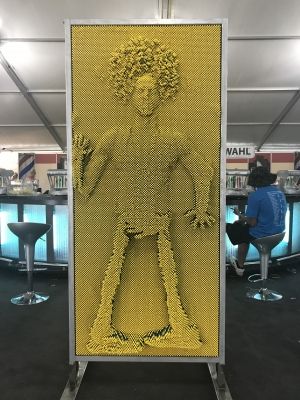 Lifesize Pin Art Wall